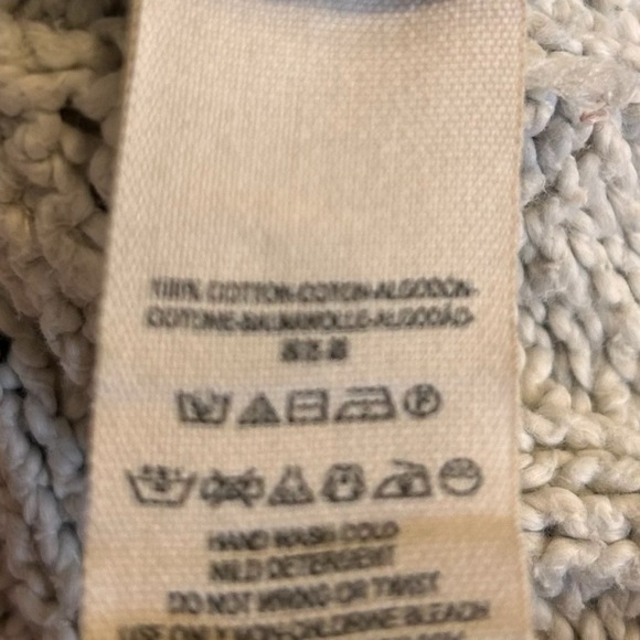 Free People Easy Cable Knit Sweater- Cream- Size Small - Picture 11 of 13